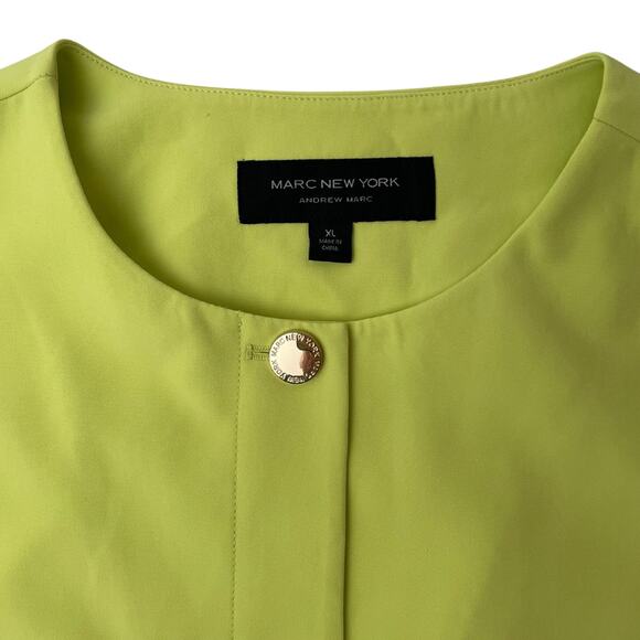 NWT Marc Jacobs Women's Cropped Lime Jacket - XL - Work - Office - Picture 3 of 7